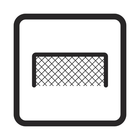 football goal iconのイラスト素材