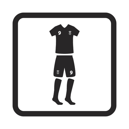 Football kit iconのイラスト素材