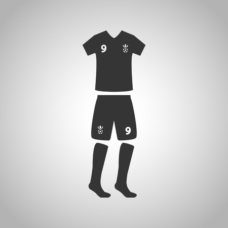 Football kit iconのイラスト素材