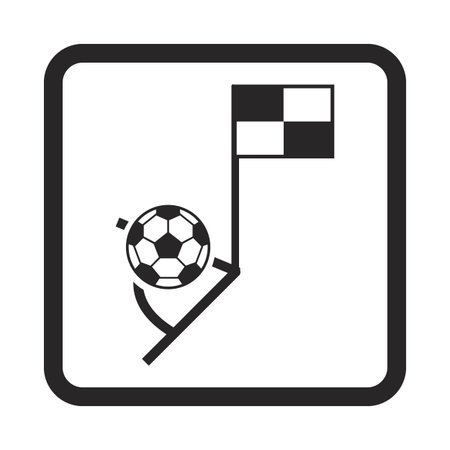 corner iconのイラスト素材