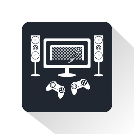 football game iconのイラスト素材