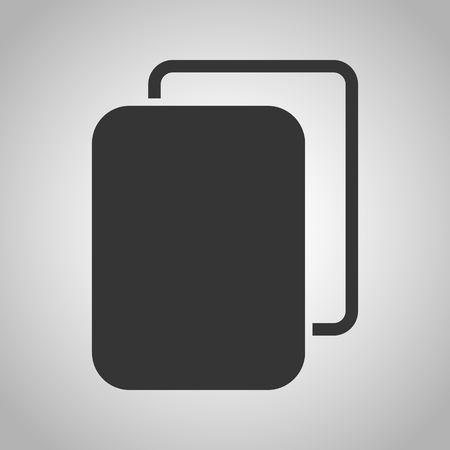 Football card iconのイラスト素材