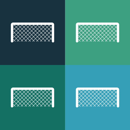 football goal iconのイラスト素材
