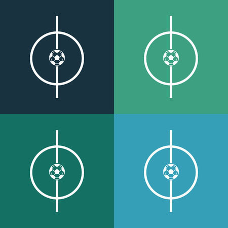 midfield iconのイラスト素材