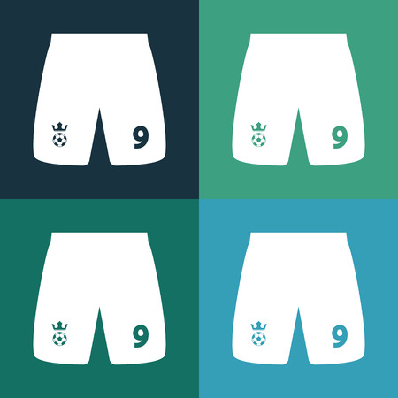 Football kit iconのイラスト素材