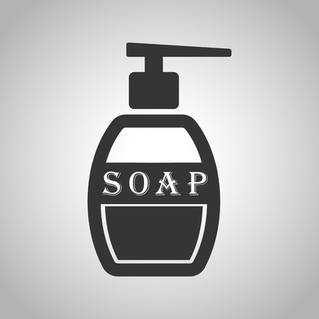 liquid soap iconのイラスト素材