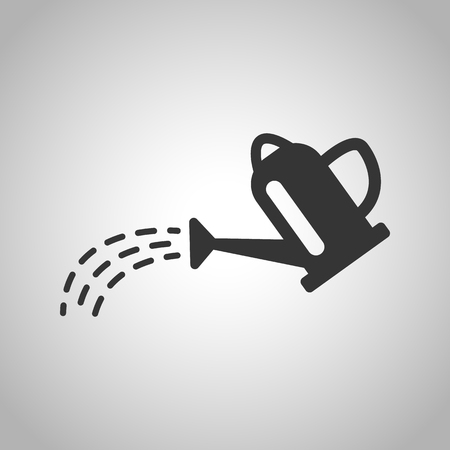garden watering iconのイラスト素材