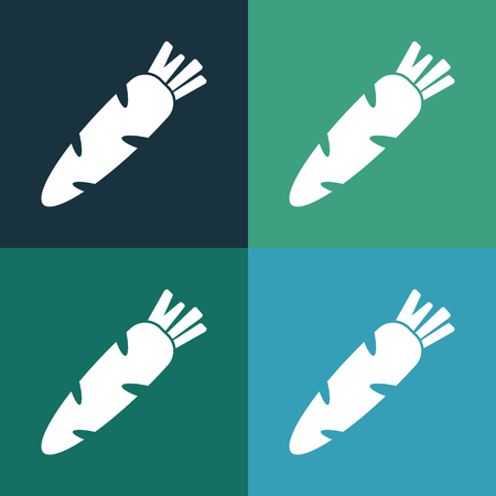 carrot iconのイラスト素材