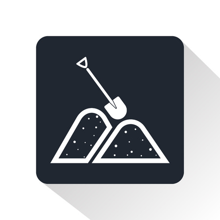 pile of sand iconのイラスト素材