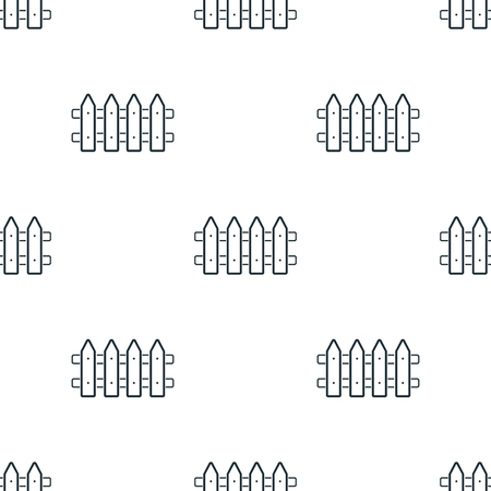 fence iconのイラスト素材