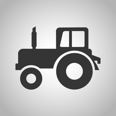 tractor iconのイラスト素材