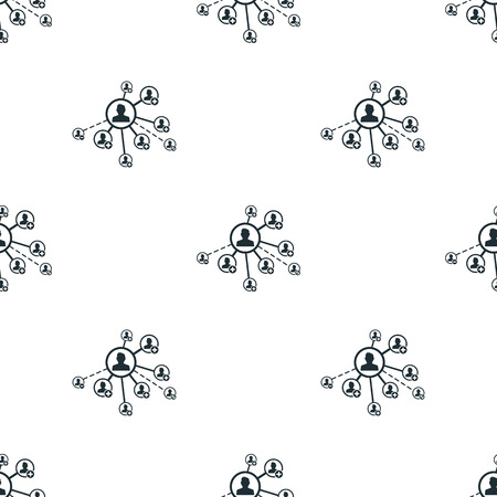 social networkのイラスト素材