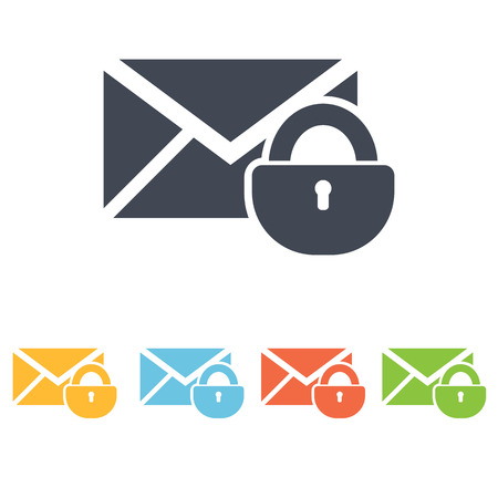 letter iconのイラスト素材