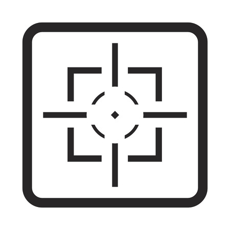 aim iconのイラスト素材