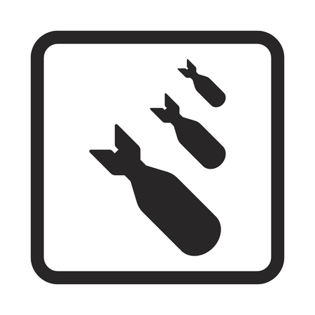 bomb iconのイラスト素材