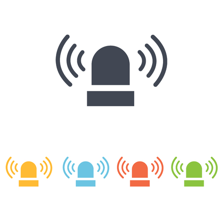 flasher iconのイラスト素材