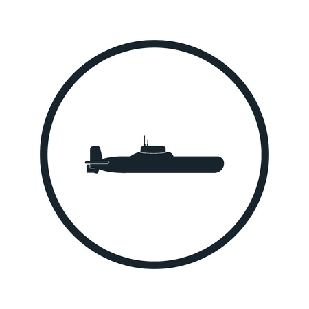 submarine iconのイラスト素材