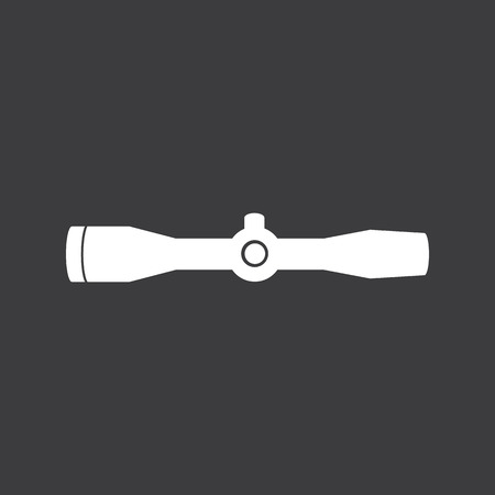 sniper scope iconのイラスト素材