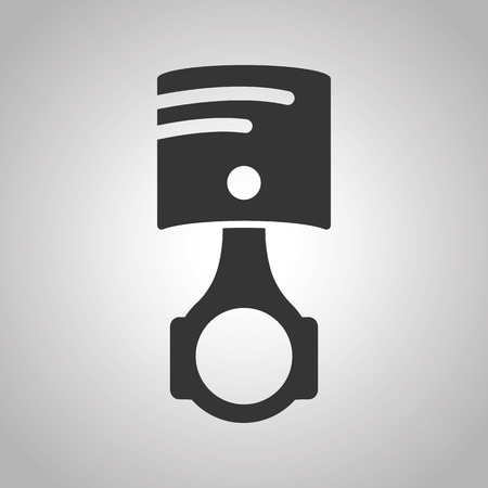 automobile cylinder iconのイラスト素材