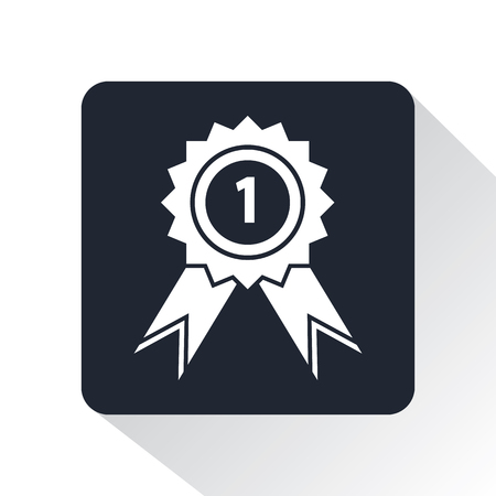 champions medal iconのイラスト素材