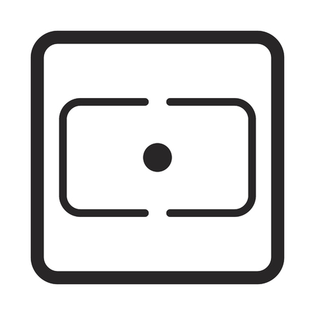 focusing iconのイラスト素材