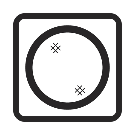 camera lens iconのイラスト素材