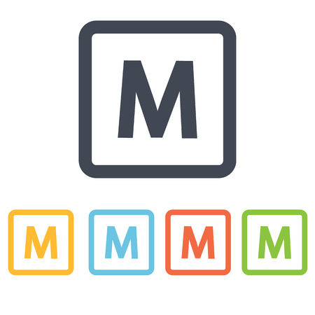 picture mode iconのイラスト素材
