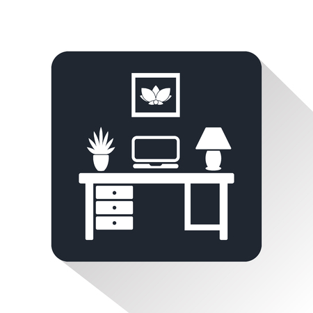 table iconのイラスト素材