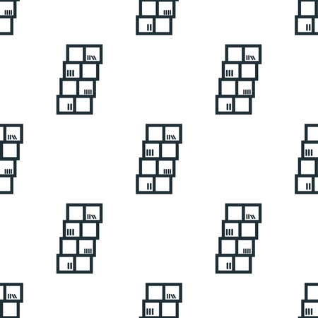 bookcase iconのイラスト素材