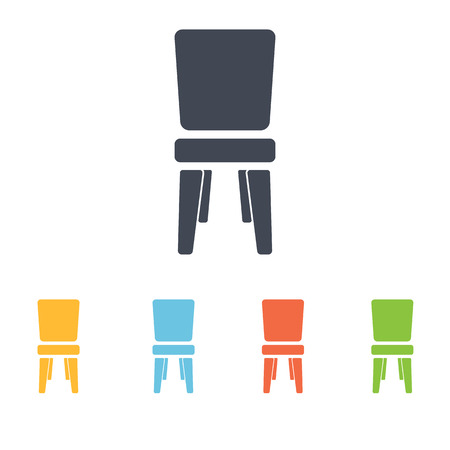 chair iconのイラスト素材