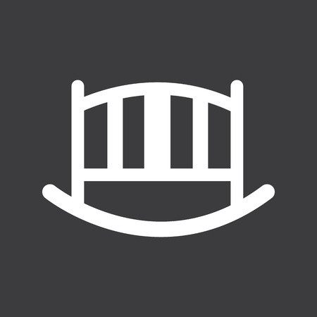 cradle iconのイラスト素材