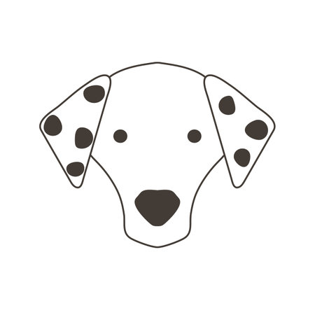 dog iconのイラスト素材