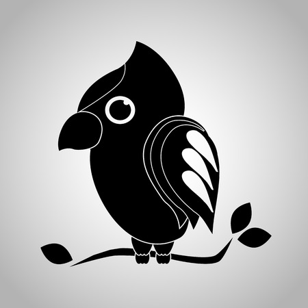 parrot iconのイラスト素材