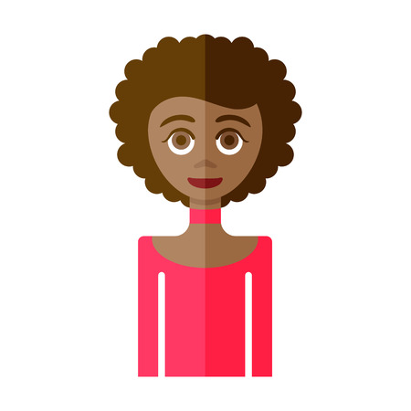 woman flat iconのイラスト素材