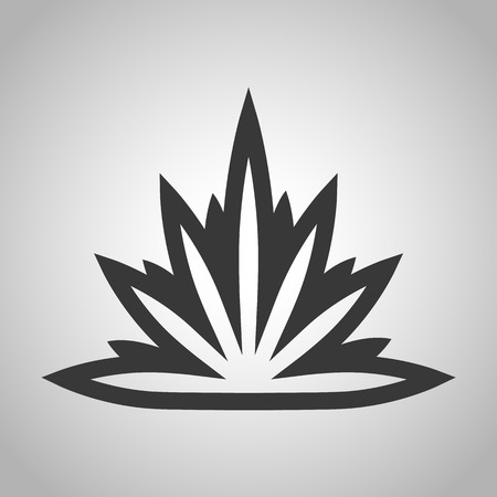 bush iconのイラスト素材