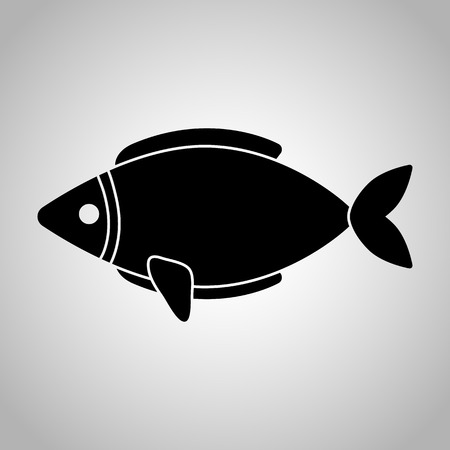 fish iconのイラスト素材