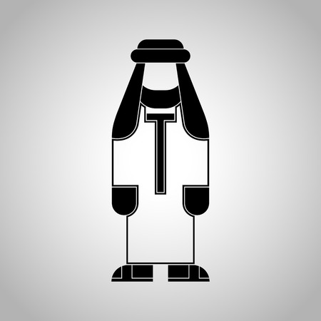 Muslim iconのイラスト素材