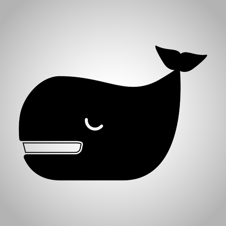 whale iconのイラスト素材
