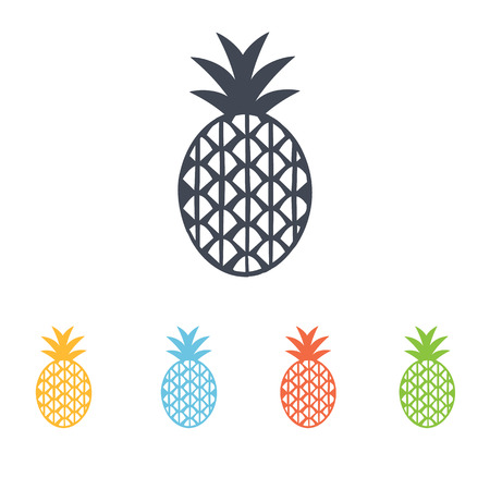 fruit iconのイラスト素材