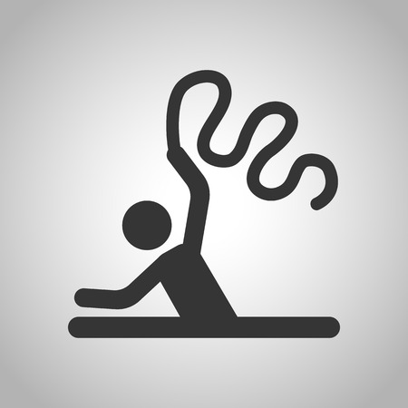 gymnastics iconのイラスト素材
