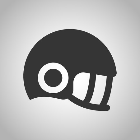 helmet iconのイラスト素材