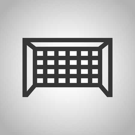 football goal iconのイラスト素材