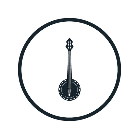 mandolin iconのイラスト素材