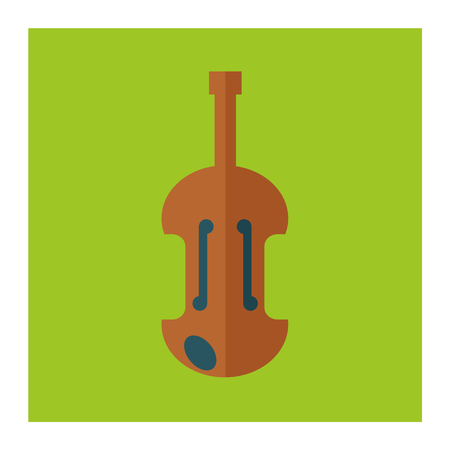 violin iconのイラスト素材