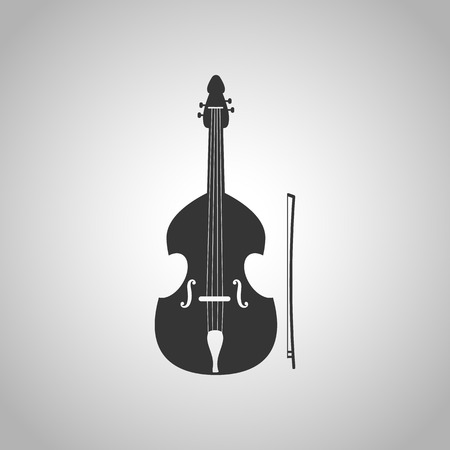 violin iconのイラスト素材