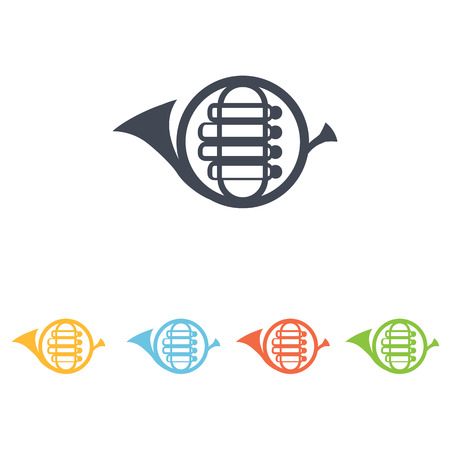 trumpet iconのイラスト素材