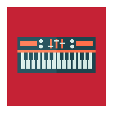 synthesizer iconのイラスト素材