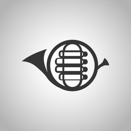 trumpet iconのイラスト素材