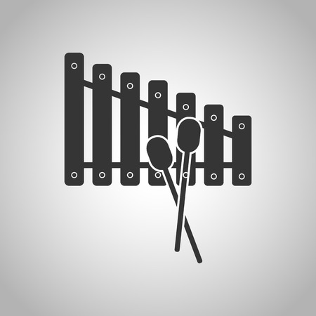 harpsichord iconのイラスト素材