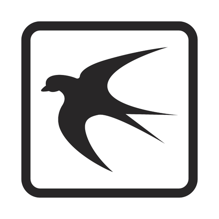 bird iconのイラスト素材